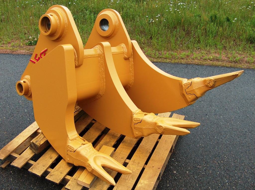 Multi-Ripper for ripping rock and frost. Excavator ripper or backhoe ripper
